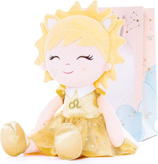 Baby Girl Gifts Plush Dolls Constellations Zodiac Doll Birthday Gift 17 inches Leao