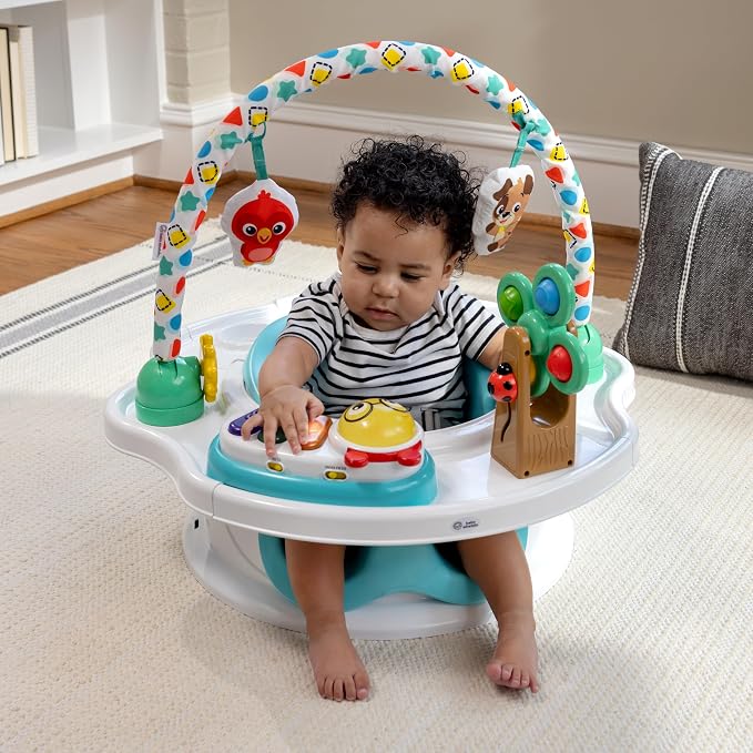 Baby Einstein SuperSeat Touch of Tunes 3-in-1 Activity Seat, with Music & Lights, Ages 6 Months and Up
