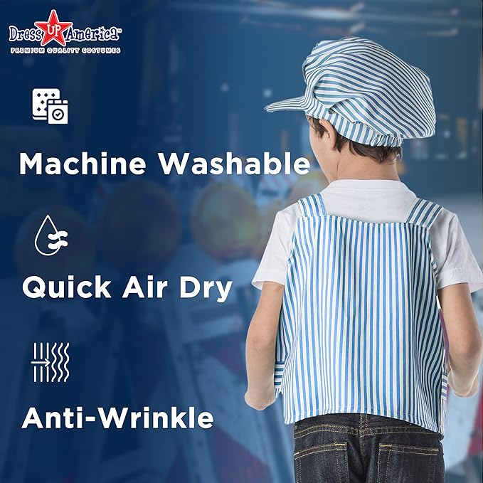 Dress Up America Dress-Up Costumes - Kids Pretend Play Sets - Role-Play Costume Clothes for Toddlers