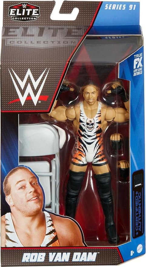 Mattel WWE Rob Van Dam Elite Collection Action Figure