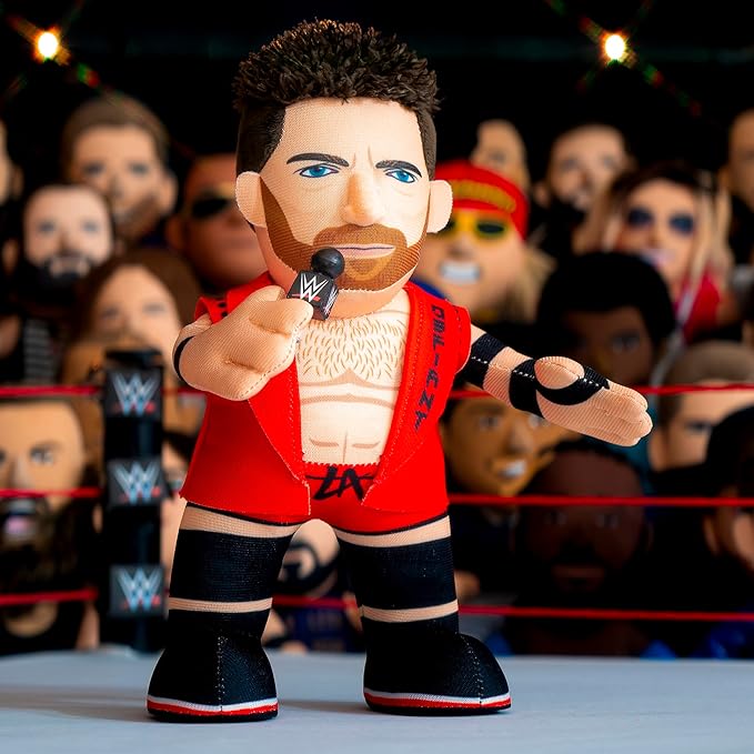 Bleacher Creatures WWE L.A. Knight 10" Plush Figure - A Wrestling Superstar for Play or Display