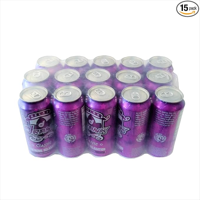 Drank Classic Extreme Relaxation 473ml/16 Ounce Drinks, 1 Case of 15 cans