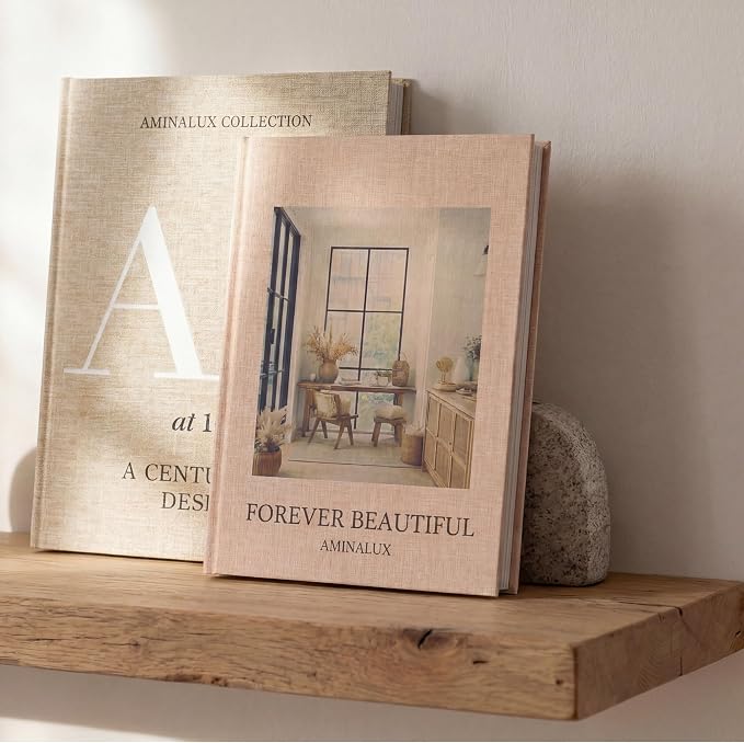 Decorative Books for Home Decor with Storage – Set of 2 Faux Linen Book Boxes with Aesthetic Covers – Enhance Your Coffee Table, Bookshelf Decor – Hidden Storage for Photos, Keepsakes, and Jewelry
