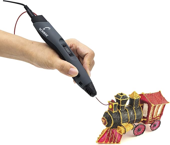 SCRIB3D Pen Filament Refills, 10 Colors, 100 Feet, 1.75mm PLA, Works with SCRIB3D, PIKA3D, MYNT3D and Most Other 3D Printing Pens