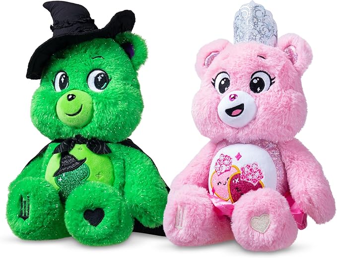 Care Bears - x Wicked 2-Pack - Love-a-Lot Bear as Glinda & Good Luck Bear as Elphaba