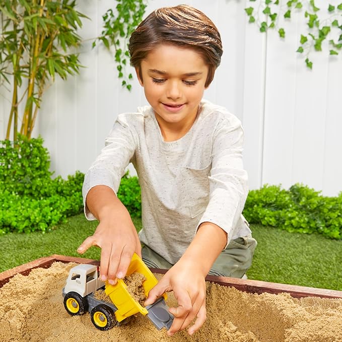 Little Tikes Dirt Diggers Mini Dump Truck Indoor Outdoor Multicolor Toy Car and Toy Vehicles for On The Go Play for Kids 2+ (Pack of 2)
