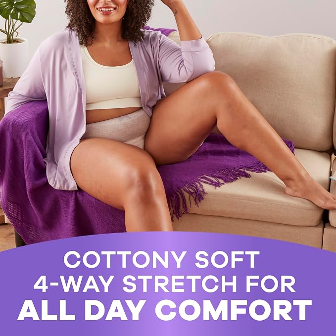 Always Discreet Adult Diapers for Women, Incontinence Underwear, Postpartum Essentials, Disposable Briefs, Max Absorbency, Bladder Leak Protection, Extra Large/XL, 26ct