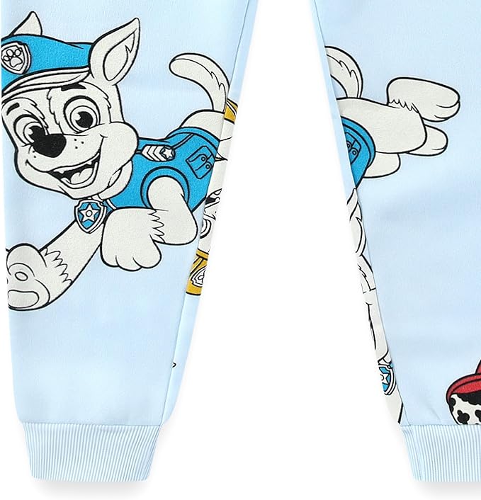 Paw Patrol Nickelodeon Marshall Chase Rubble Boys Sweatshirt and Pants 2 Piece Set for Toddler and Little Kids