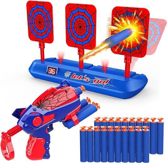 Shooting Toys for 3-12 Year Old Boys,Shooting Targets Age 4-6 6-8 Outdoor Games Garden Toys Family Fun for Birthday Halloween Christmas Easter Gifts for Boys Girls
