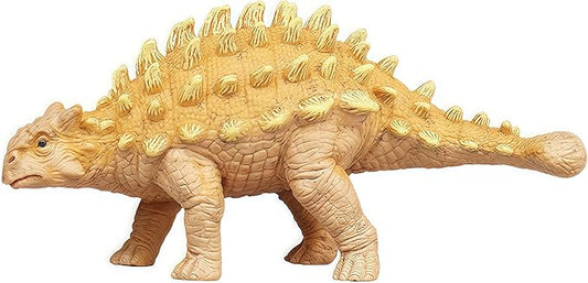 Gemini&Genius Ankylosaurus Dinosaur Toy Action Figure, Saichania Toy, Gift, Xmas Stocking Stuffer, Birthday Cake Topper, Family Party Gift for Kids 3 Year Olds and Up