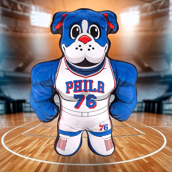 Bleacher Creatures Philadelphia 76ers Franklin 24" NBA Mascot Bleacher Buddy - Soft Plush Toy