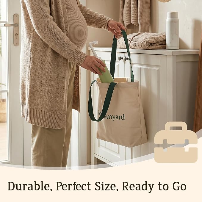Postpartum Recovery Essentials Kit, Labor & Delivery Gift for Mom, Includes Peri Bottle, Soothing Foam, Self-Absorbent Disposable Underwear, Hot&Cold Packs, Soothing Liners, Canvas Tote Bag