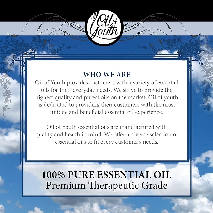Oil of Youth Essential Oils 4oz - Lemon Eucalyptus Essential Oil - 4 Fluid Ounces - Oil of Lemon Eucalyptus