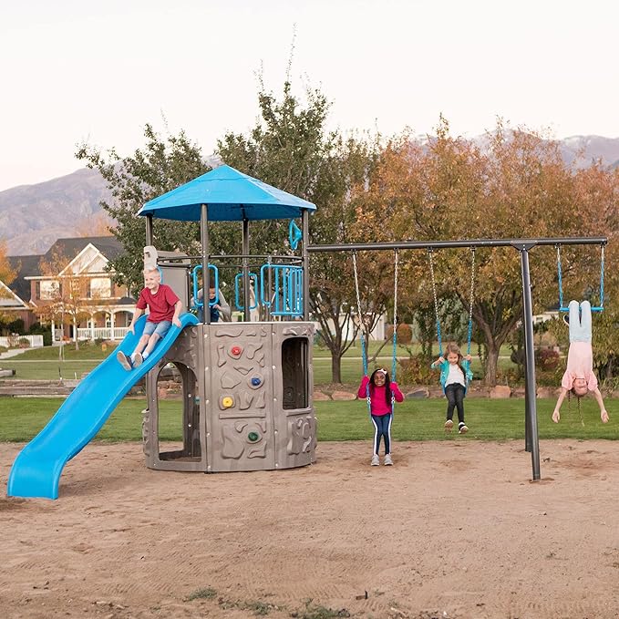 Lifetime Adventure Tower Swing Set Playset