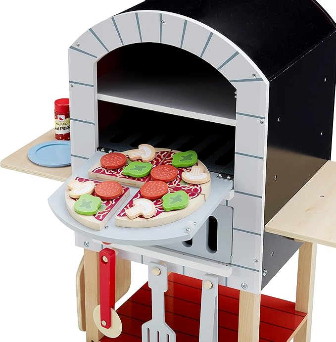 Teamson Kids - My Little Helper Outdoor Pizza Oven
