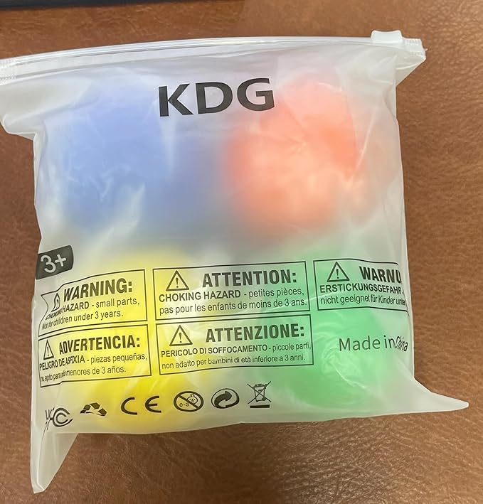 KDG Motivational Stress Balls(6 Pack) for Kids and Adults,Stress Relief Ball with Quetos to Rrelieve Anxiety and Manage Anger