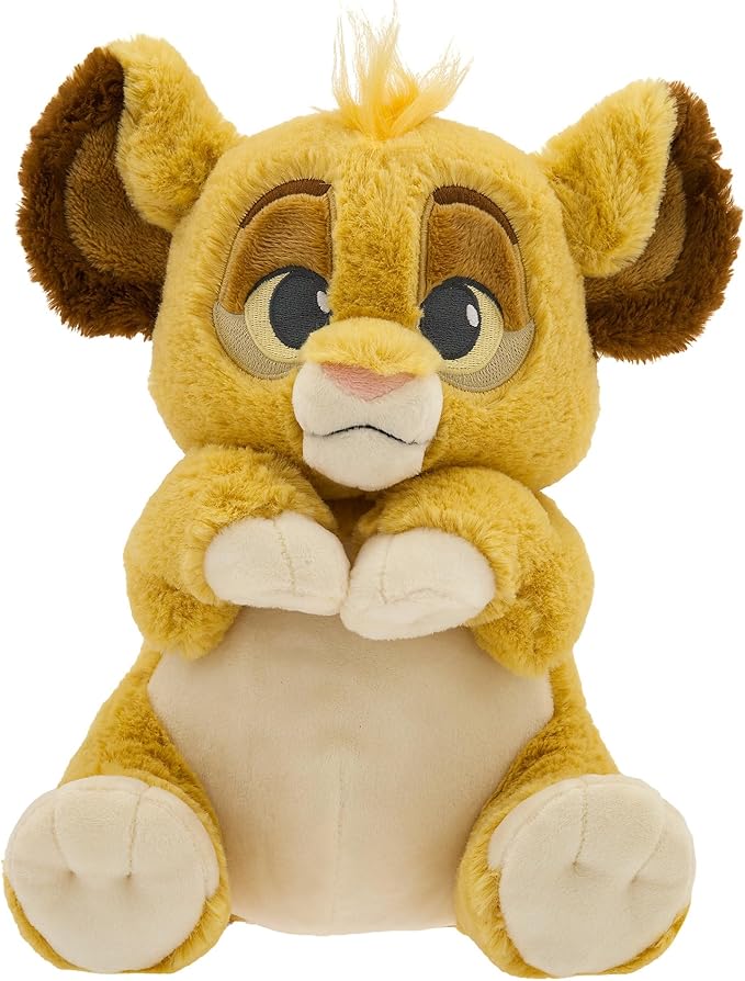 DISNEY STORE Unisex-Children Babies Collection: Simba Plush in Swaddle with Detailed Plush Features - Official Soft Toy - Stuffed Animals for Babies - Perfect for Fans & Kids