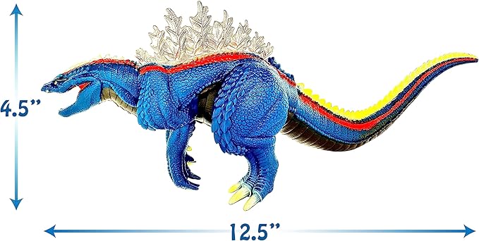 TwCare Set of 2 Monster Terrestris & Amphibia Singular Point Continuity Toys, Dragon Dinosaur Reiwa era Action Figures 13'' Head to Tail, Movie Monster Series, Travel Bag