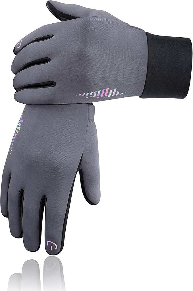 SIMARI Kids Winter Gloves Touchscreen Warm Thermal Water-Resistant for Boy Girl Running Cycling Snow Skiing in Cold Weather