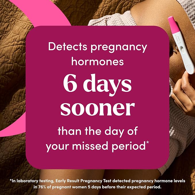 First Response Early Result Pregnancy Test, 3 Pack (Packaging & Test Design May Vary)
