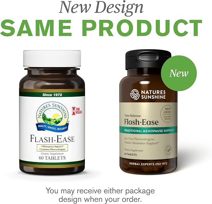 Nature's Sunshine Flash Ease TR, 60 Tablets
