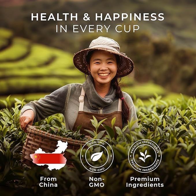 Gya Tea Co Chai Herbal Tea Pod (16 Count)- Decaf Wellness Tea for Body Comfort & Relaxing