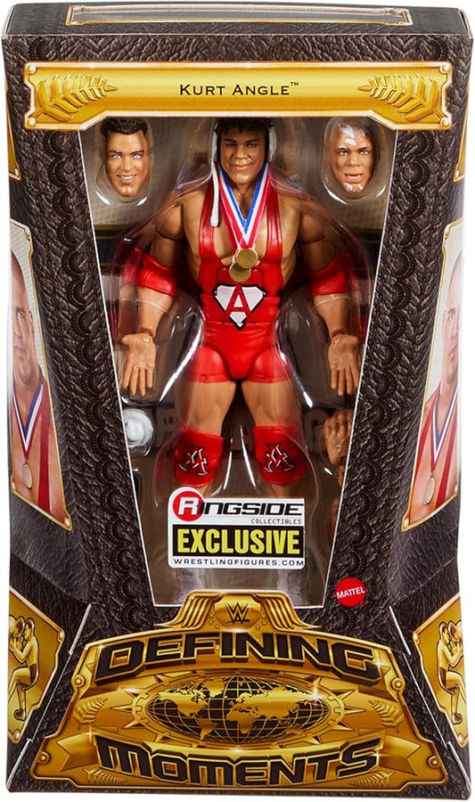 WWE Kurt Angle (with Wig) Defining Moments Ringside Exclusive