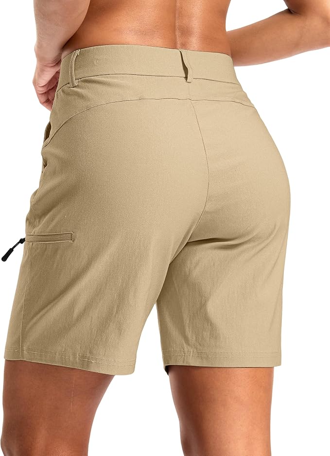 G Gradual Women's 7"/9" Hiking Cargo Shorts Quick Dry Lightweight Golf Outdoor Work Summer Travel Shorts with Pockets