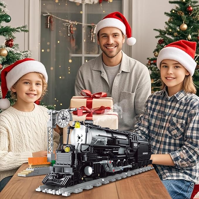 City Train Building Set Compatible with Lego for Adults,Stem Train Building Toy Sets for Boys and Girls 8-14 Years Christmas,Birthday Gifts 1246 PCS