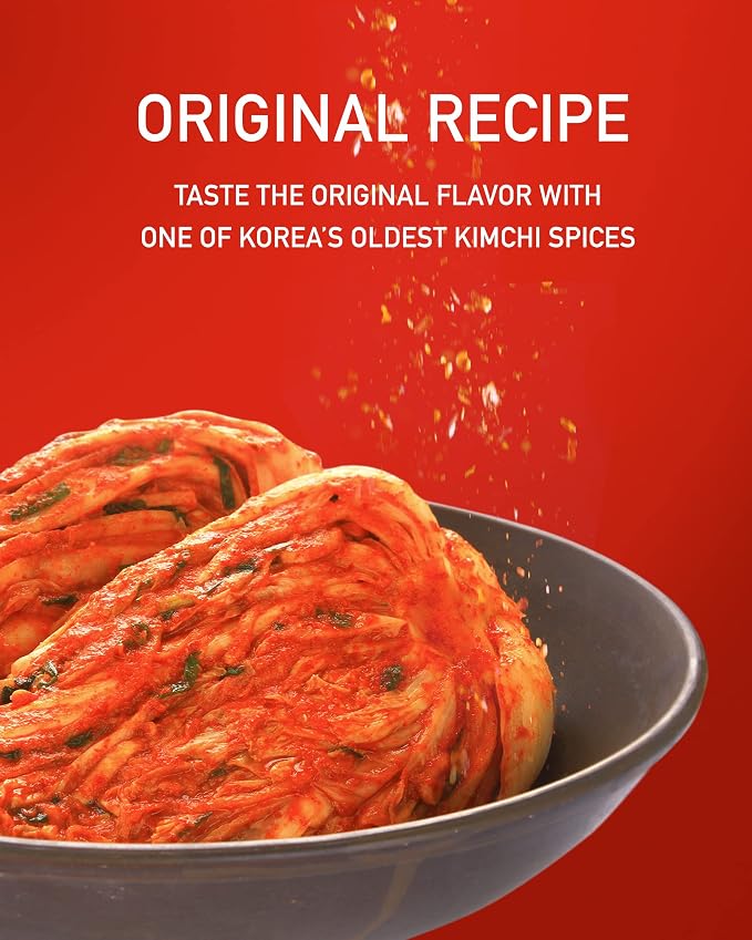 Taekyung Chili Powder For Kimchi (Flake, 5LB) - Korean Gochugaru. Red Pepper Spice Seasoning for Asian Food. MSG Free.