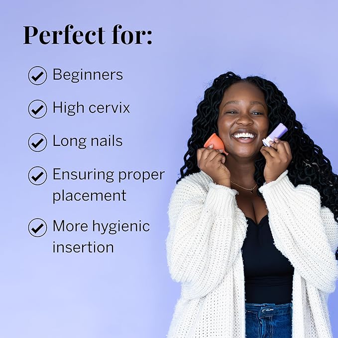 2 Menstrual Cups and Applicator Bundle - No Metals or Toxins - 100% Medical-Grade Silicone - Softest Reusable Period Cup - Inserts Like a Tampon - Capacity of 4 and 6 Tampons