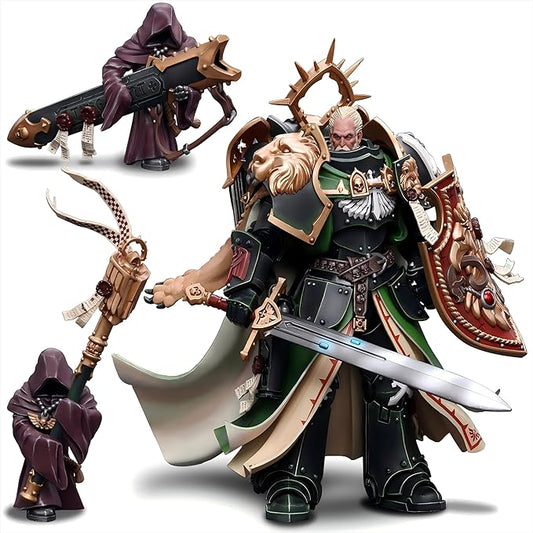 JOYTOY Warhammer 40K 1/18 Action Figures - Dark Angels Primarch Lion El'Jonson Perfect for Collectors & Decor - Ideal Gift for Birthdays - Christmas/Character Figure - JT7882