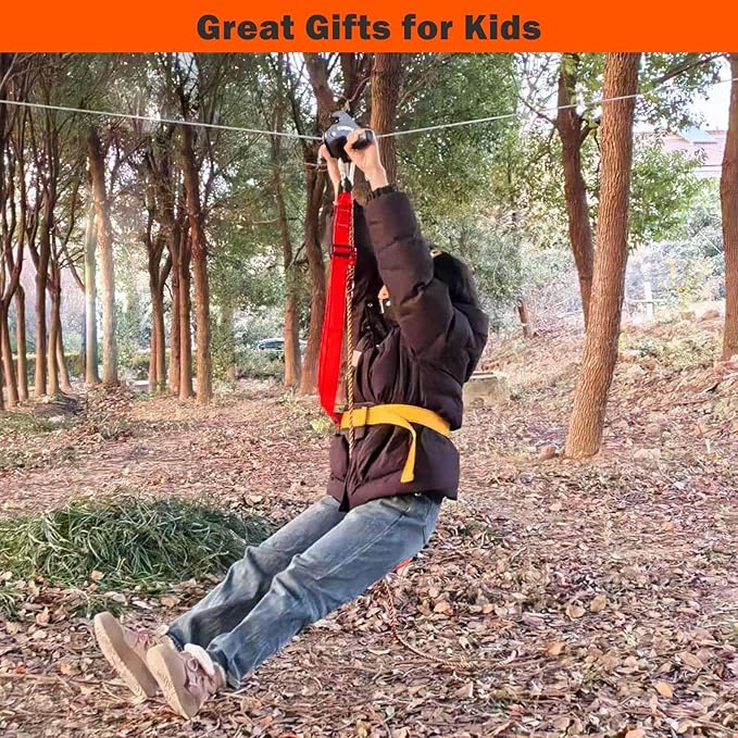 Zipline Pulley Eagle for Backyard, Stainless Steel High-Speed Bearings, Up to 350Lbs, Smooth and Silky, Outdoor Adventure Playground Equipment Weatherproof for 3/16 1/4 5/16 3/8 Inch Cable
