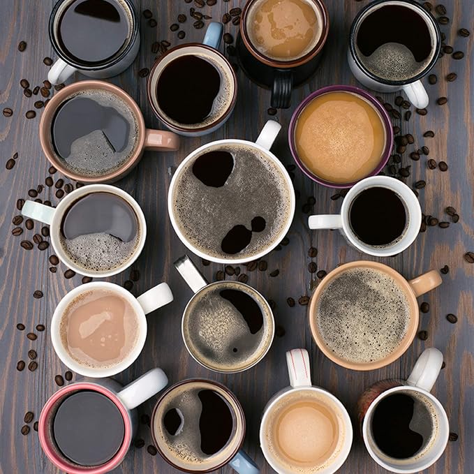 Flavored Decaf Coffee Pods Variety Package,Great Mix of Decaffeinated Coffee Pods Compatible with all Keurig K Cups Brewers,Bulk Pack,(Pack of 80)