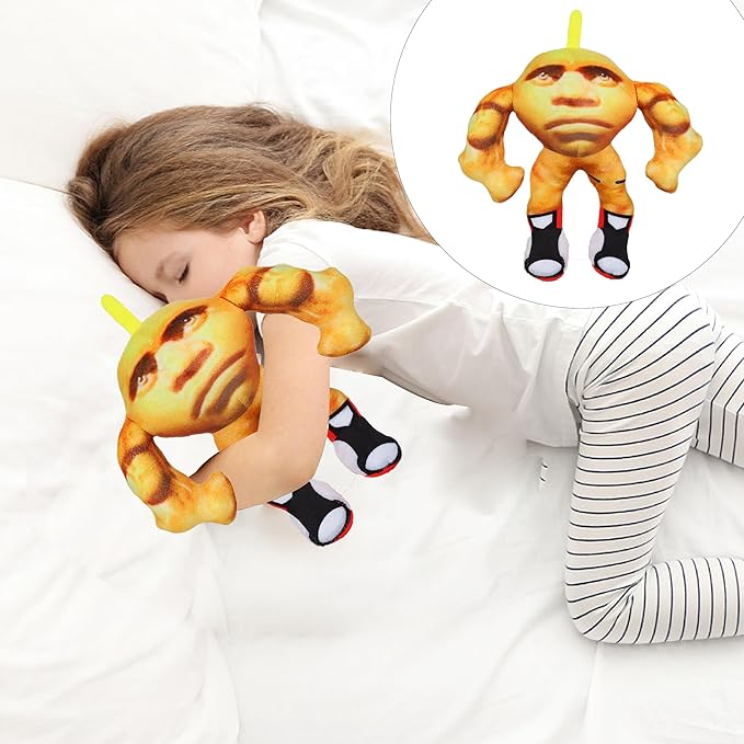 Zenitsu Din Din Dun Ma Din Din Din Dun Plush Italian Brainrot Expressive Doll Funny & Unique Gift for Boys and Girls, Creative Home Décor Plush Toy for Christmas, Birthday