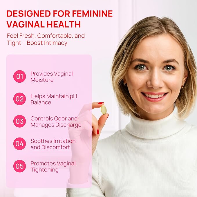 Long Lasting Vaginal Moisturizer for Women, 15mg Hyaluronic Acid with 3% Vitamin E, Vaginal Dryness Relief, Balances pH, Feminine Moisturizer for Discomfort & Odor Control, 21 Count