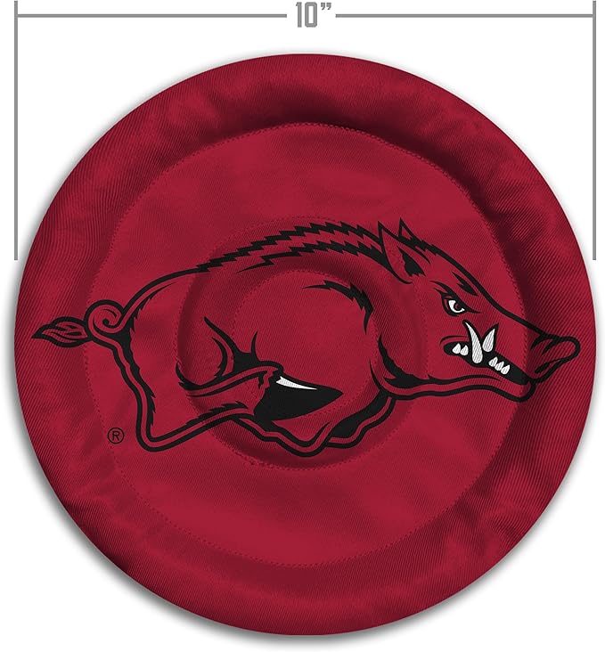 YouTheFan NCAA Arkansas Razorbacks Flimzee Bean-Bag Flying Disc