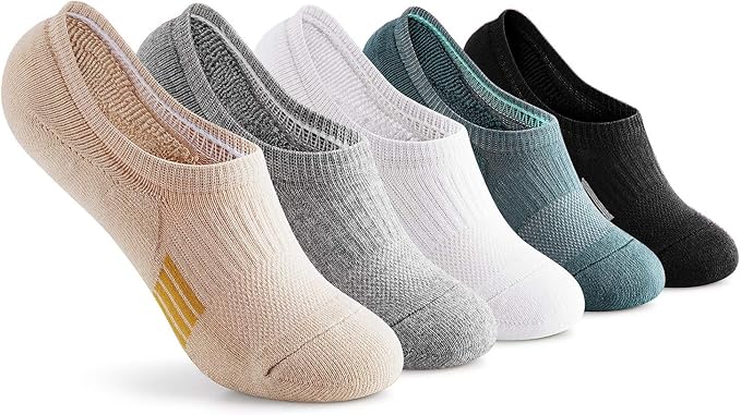 Gonii Womens No Show Socks Athletic Ankle Socks Cushioned Running Low Cut 5-8 Pairs
