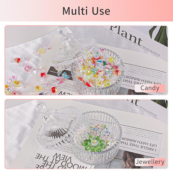 Large Body Powder Puffs and Containers, Crystal Clear Powder Container with Soft Power Puffs, Reusable Dusting Powder Case with Washable Velvet Face Body Glitter Puffs Wet and Dry Makeup
