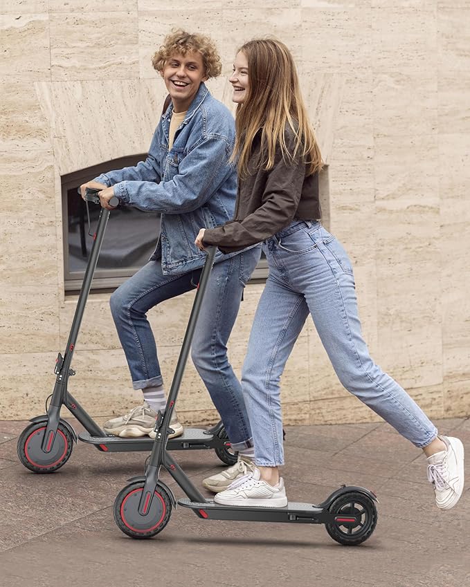 MAXSHOT Electric Scooter for Adults, 8.5/10/14" Tires, 19/22Mph, 350W/500W Motor, 21-28 Miles Range, Folding E-Scooter with Dual Suspension,APP(V1/SPRO/MAX/PRO/X1/X1PRO/PR)
