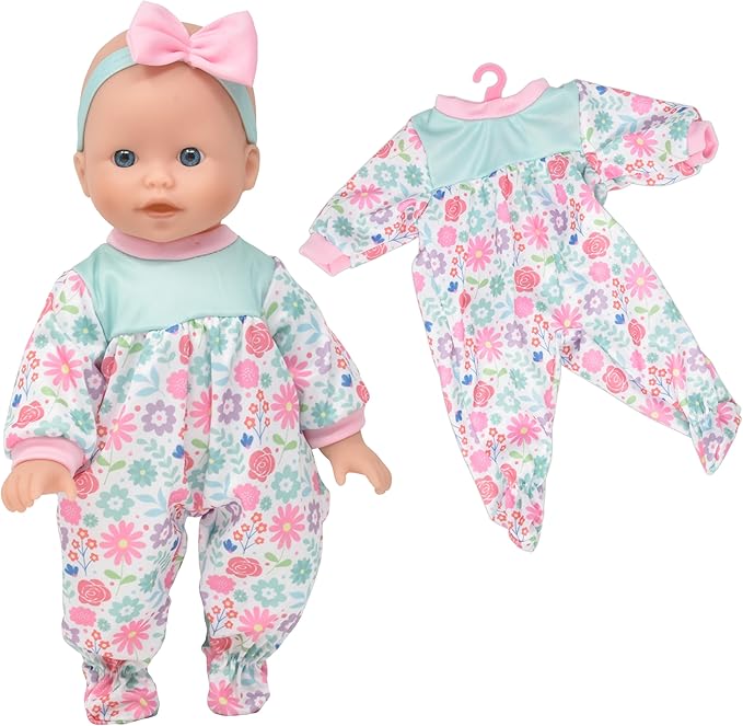 Dolls To Play Soft Body Baby Doll, 14 Inch Doll with Clothes Set and Accessories
