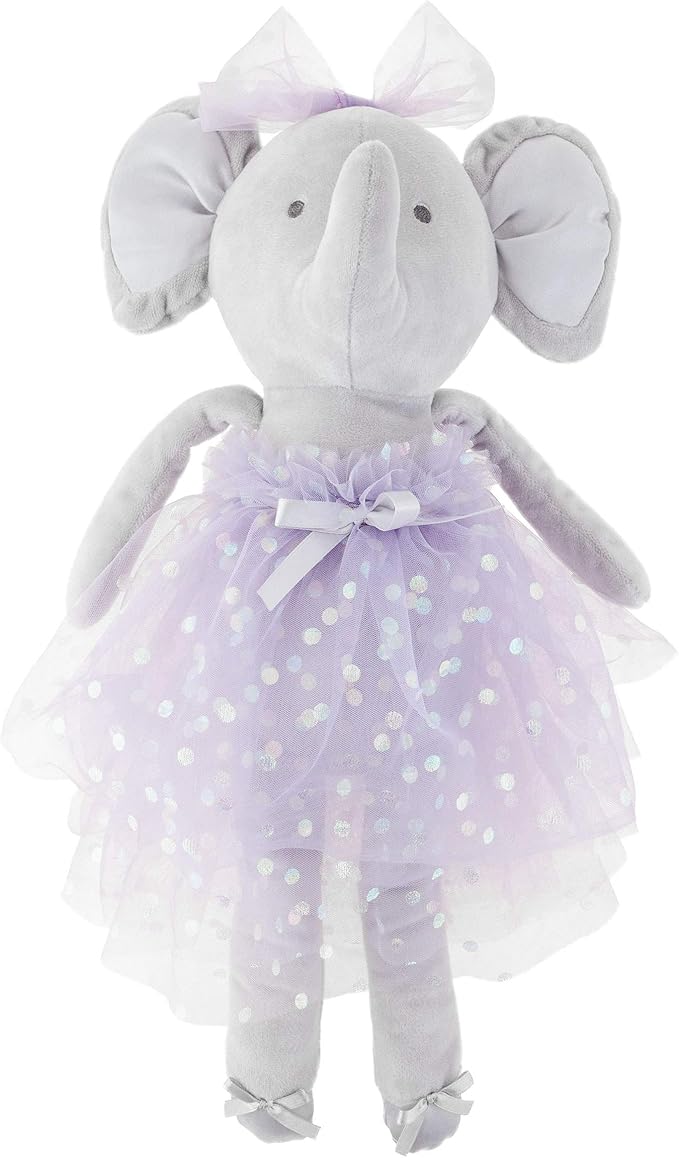 Stephen Joseph, Stuffed Animal Toy 16 inches, Large Super Soft Plush Doll, Toys for Baby, Toddler, Kids, Ella Elephant
