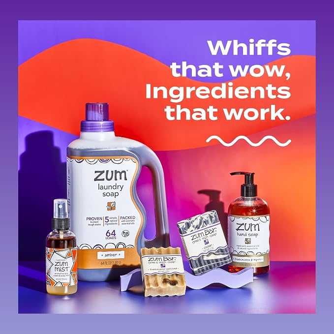 Indigo Wild Zum Mist Room & Body Spray - Aromatherapy Essential Oil Spray - Natural Body Mist & Room Spray - Frankincense & Myrrh Scent - 4 fl oz