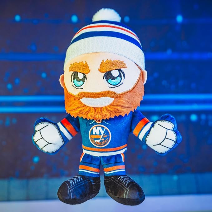 Bleacher Creatures New York Islanders Nyisles 8" NHL Kuricha Mascot Sitting Plush - Soft Chibi Inspired Mascot