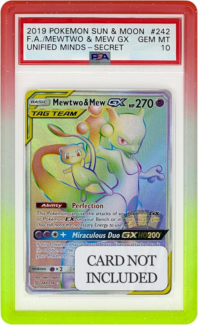 Bumper Guard for PSA Graded Cards ONLY | Limited Edition Gradient Slab Edge Protector | 1 Pack Limeade