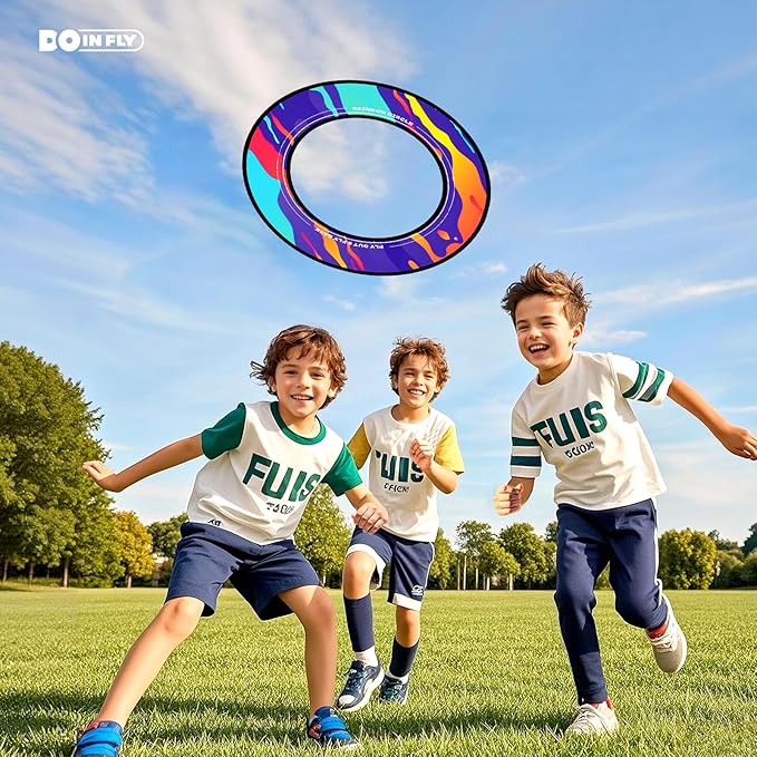Doinfly【3-Pack Professional Flying Toys - Ultra-Stable & Long Distance Sport Flying Equipment for Outdoor Games, Pool, Beach, Backyard Fun | Adults & Kids Family Toy (Gradient Series)