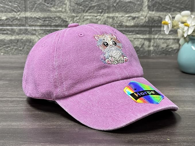 Embroidered Baseball Cap for Toddler Kids