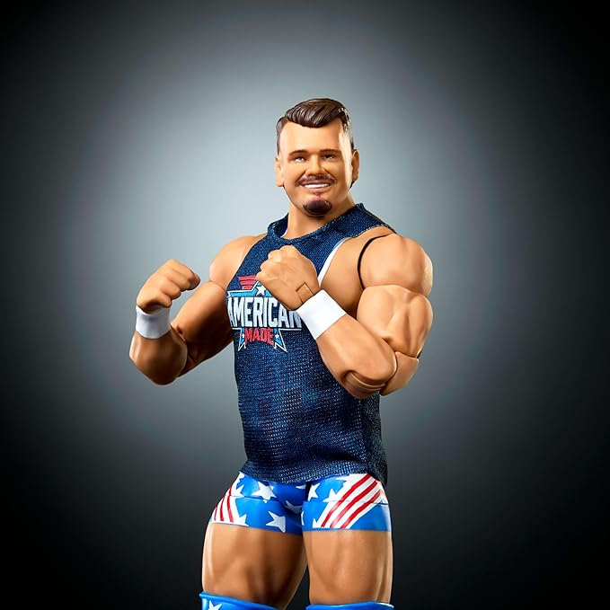 Mattel WWE Elite Action Figure & Accessories, Series #118 Set, 6-inch Collectible Brutus Creed with 25 Articulation Points & Swappable Hands