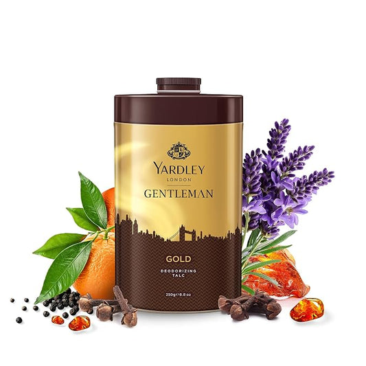 Yardley London Gold Perfumed Talc, 250 Gram