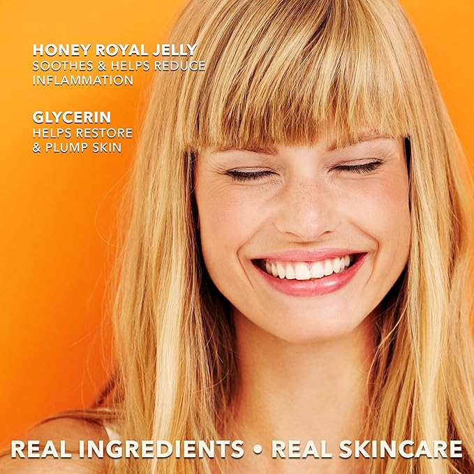Earth To Skin Honey Royal Jelly Eye Cream - Calming Hydrating Under Eye Care With Glycerin - Eye Moisturizer Cream Brightening Comfort - Daily Use Eye cream Anti Aging Lightweight Formula 0.75 fl oz